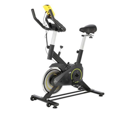 Велотренажер спінінговий механічний ONE FITNESS SW2501 жовтий 7 кг Велотренажер спінінговий механічний ONE FITNESS SW2501 жовтий 7 кг