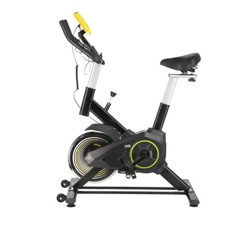 Велотренажер спінінговий механічний ONE FITNESS SW2501 жовтий 7 кг Велотренажер спінінговий механічний ONE FITNESS SW2501 жовтий 7 кг