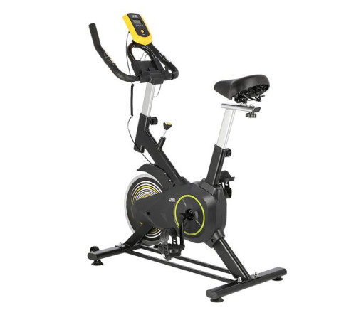 Велотренажер спінінговий механічний ONE FITNESS SW2501 жовтий 7 кг Велотренажер спінінговий механічний ONE FITNESS SW2501 жовтий 7 кг