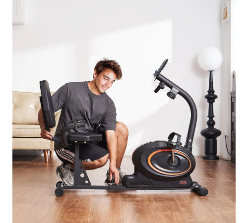 Велотренажер магнітний VEVOR Y-R901, чорний