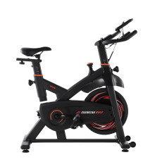 Велотренажер магнітний VEVOR С708, чорно-червоний