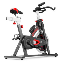 Велотренажер спінінговий механічний Hop-Sport HS-045IC Bravo червоний