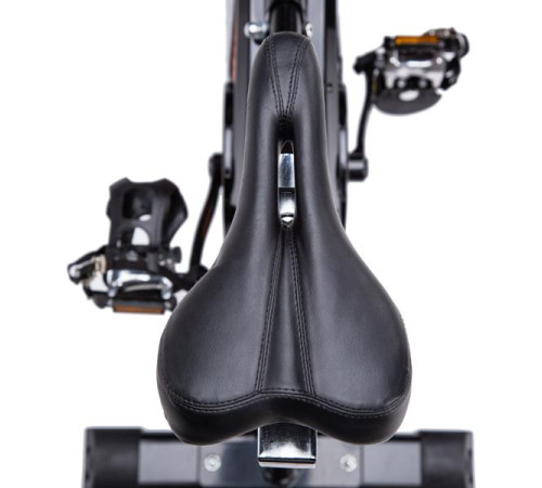 Велотренажер спінінговий механічний SW2102 – чорно-помаранчевий  