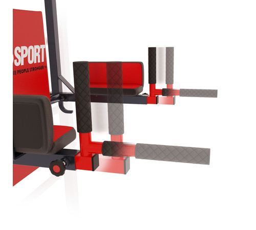Турнік для підтягувань з брусами для драбини K-Sport KSSL080/2 Турнік для підтягувань з брусами для драбини K-Sport KSSL080/2