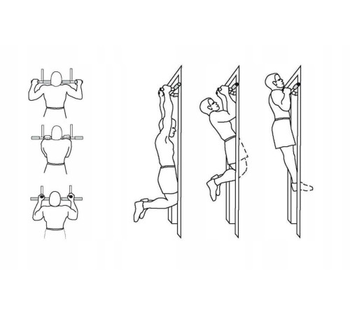 Турнік дверний багатофункціональний MASTER Pull-Up Турнік дверний багатофункціональний MASTER Pull-Up
