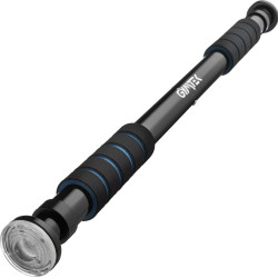 Турнік для підтягування розсувний Gymtek 63-100 см чорно-синій