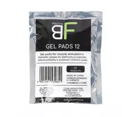 Гелеві прокладки для електростимулятора GEL PADS 12 – 12 шт