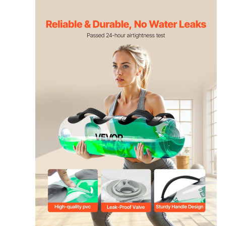 Тренувальна сумка VEVOR 22,68 кг, зелена