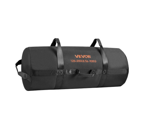 Тренувальна сумка VEVOR 56-90 кг, чорна