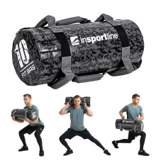 Сумка для тренувань inSPORTline з піском Fitness Crossfit Fitbag Camu 10 кг