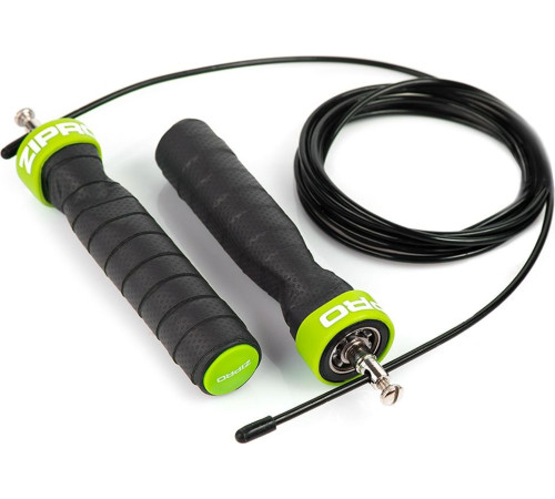 Скакалка спортивна Zipro 300 см, зелений Скакалка спортивна Zipro 300 см, зелений