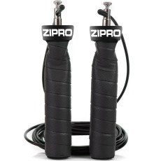Скакалка спортивна Zipro 300 см, чорний