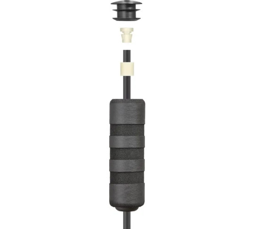 Скакалка Adidas Speed Rope чорний 300 см, чорна