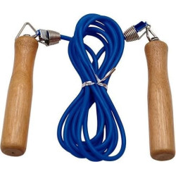 Боксерська фітнес скакалка 250см універс.  SOFTEE синя