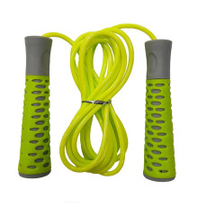 Скакалка Ecofit MDJR017 275 см, сіро-зелений