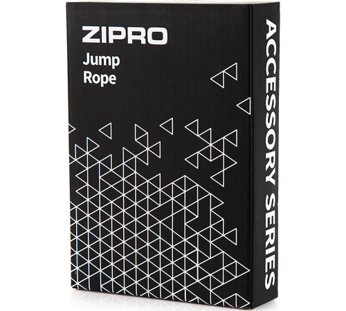 Скакалка з підшипниками Zipro 275 см, чорно-бежева