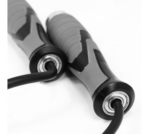 Скакалка для корекції фігури з обважнювачами 2 X 100Г Body Sculpture BK 256 Скакалка для корекції фігури з обважнювачами 2 X 100Г Body Sculpture BK 256
