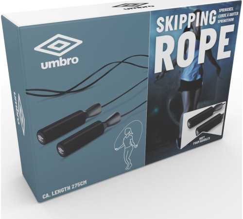 Спортивна скакалка UMBRO crossfit fitness boxing 304 см Спортивна скакалка UMBRO crossfit fitness boxing 304 см