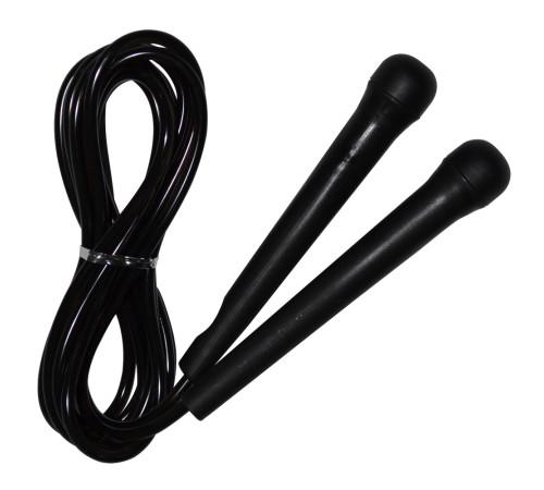 Скакалка Fitex MDJR024-B, чорна Скакалка Fitex MDJR024-B, чорна