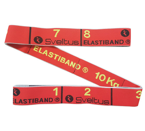 Эспандер для фитнеса Sveltus Elastiband 10 кг Красный (SLTS-0142) Эспандер для фитнеса Sveltus Elastiband 10 кг Красный (SLTS-0142)