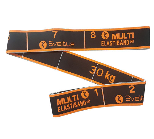 Эспандер для фитнеса универсальный Sveltus Multi Elastiband 30 кг Черный (SLTS-0123) Эспандер для фитнеса универсальный Sveltus Multi Elastiband 30 кг Черный (SLTS-0123)