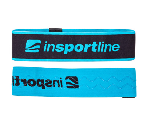 Стрічка-еспандер для вправ inSPORTline Hiplop M чорно-синя Стрічка-еспандер для вправ inSPORTline Hiplop M чорно-синя