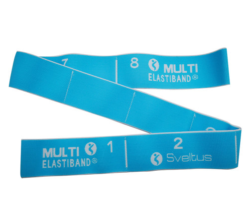 Эспандер для фитнеса универсальный Sveltus Multi Elastiband 20 кг Голубой (SLTS-0170) Эспандер для фитнеса универсальный Sveltus Multi Elastiband 20 кг Голубой (SLTS-0170)