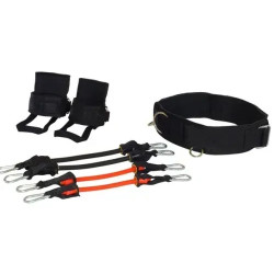 Еспандер-підсилювач стрибка Meta Elite Vertical Jumping System, чорно-червоний