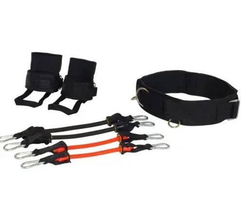 Еспандер-підсилювач стрибка Meta Elite Vertical Jumping System, чорно-червоний