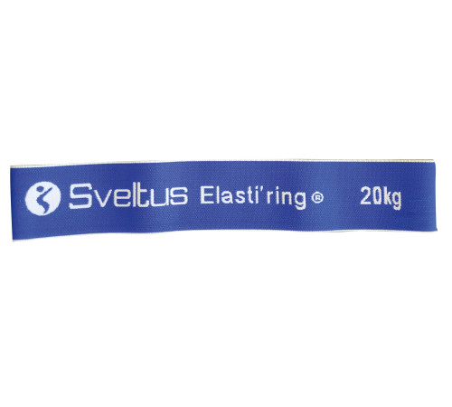 Резинка для фитнеса Sveltus Elasti'ring тканевая 20 кг Синяя (SLTS-0156) Резинка для фитнеса Sveltus Elasti'ring тканевая 20 кг Синяя (SLTS-0156)