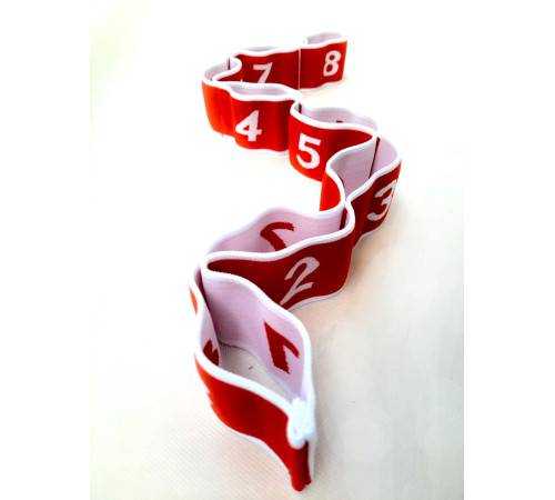 Гімнастична стрічка Yakimasport Flex Band Medium Resistance (Червоний) Гімнастична стрічка Yakimasport Flex Band Medium Resistance (Червоний)