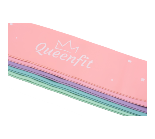 Набір резинок для фітнесу Queenfit 0,5-30 кг Q-66109 Набір резинок для фітнесу Queenfit 0,5-30 кг Q-66109