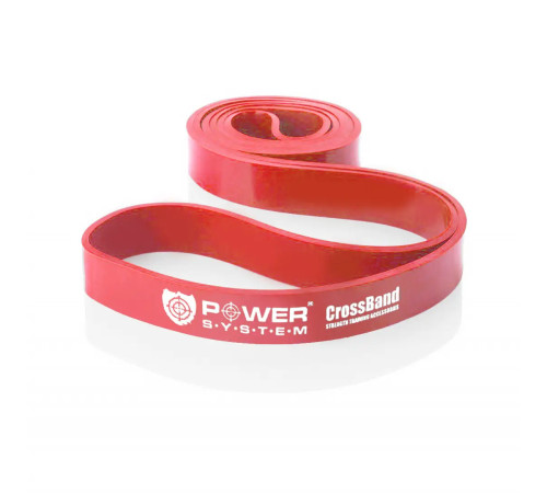 Еспандер-петля для фітнесу Power System PS-4053 CrossFit опір 15-40 кг, червоний