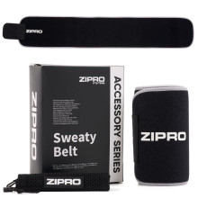 Пояс для схуднення Zipro SWEATY BELT 110 х 20 см чорний