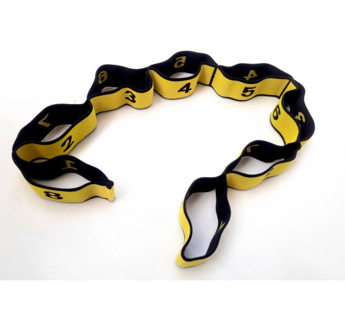 Гімнастична стрічка Yakimasport Flex Band Medium Resistance жовта