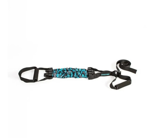 Еспандер PULL-UP AUXILIARY BELT 6 x 12 x 40 см, чорно-синій