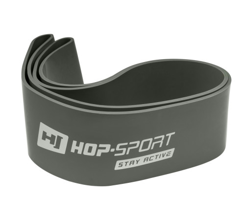 Резинка для фітнесу Hop-Sport 55-137 кг HS-L101RR сіра Резинка для фітнесу Hop-Sport 55-137 кг HS-L101RR сіра