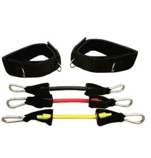 Еспандер латеральний універсальний Meta Stepper Ankle Resistance tube, різнокольоровий