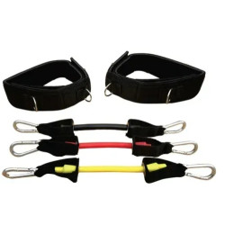 Еспандер латеральний універсальний Meta Stepper Ankle Resistance tube, різнокольоровий