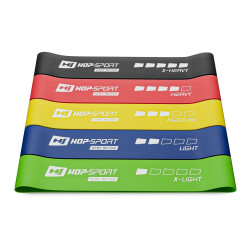 Набір резинок для фітнесу Hop-Sport HS-L650RL 600x50 мм