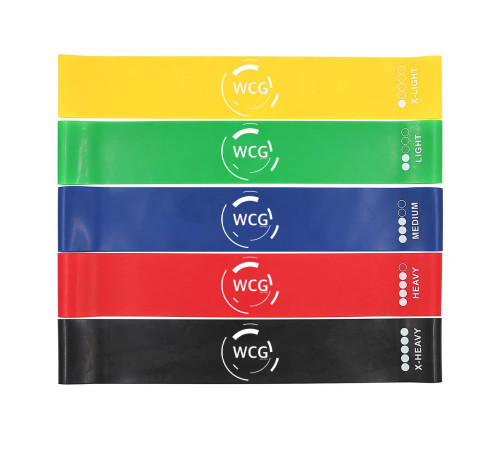 Фітнес резинки WCG Набір з 5 шт Фітнес резинки WCG Набір з 5 шт