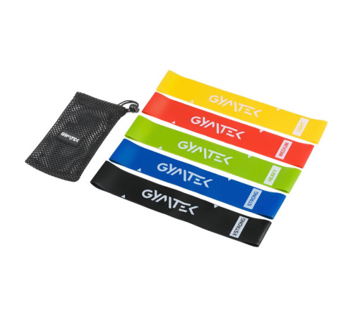 Стрічки для фітнесу Gymtek 0,5-30 кг Стрічки для фітнесу Gymtek 0,5-30 кг