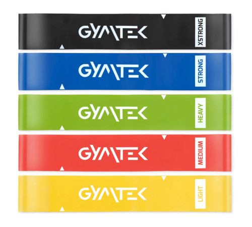 Стрічки для фітнесу Gymtek 0,5-30 кг Стрічки для фітнесу Gymtek 0,5-30 кг