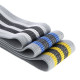Набір стрічок для тренування HB001 SET 3 в 1 ONE FITNESS – жовта, блакитна, сіра 