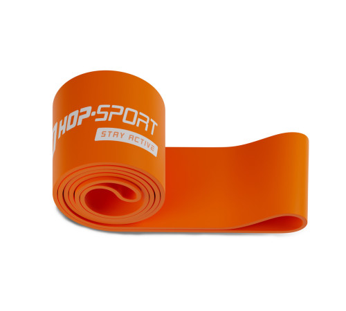 Резинка для фітнесу Hop-Sport 37-109 кг HS-L083RR помаранчева Резинка для фітнесу Hop-Sport 37-109 кг HS-L083RR помаранчева