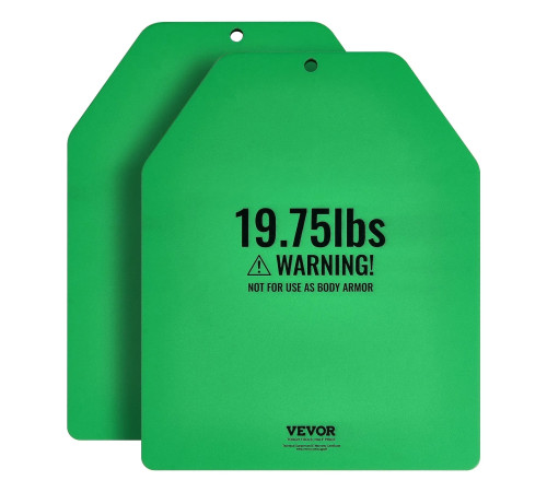 Плити для вагового жилета VEVOR 8,9 кг, зелені