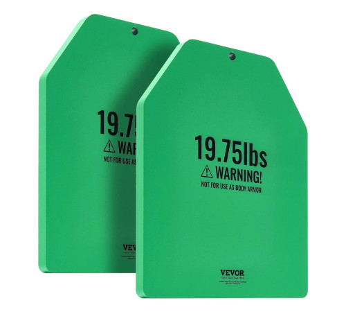 Плити для вагового жилета VEVOR 8,9 кг, зелені