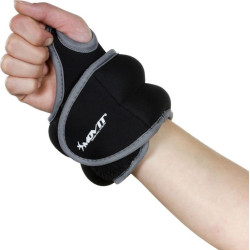 Ручні гирі Movit 2 х 2 кг з чорного неопрену