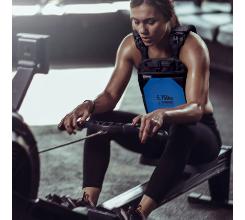 Плити для вагового жилета VEVOR JSPB-5.75 сині