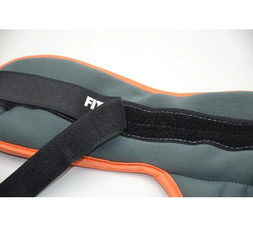 Обважнювачі для ніг та рук Power System PS-4070 2 х 1,5 кг, сірі